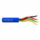 Genesis 22 AWG/4 Conductors Solid Unshielded Jacketed CMR Security Cable - Speed Bag®, 500ft, Blue - 21035806 Genesis 22 AWG/4 Conductors Solid Unshielded Jacketed CMR Security Cable - Speed Bag®, 500ft, Blue - 21035806